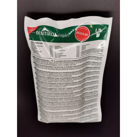 Dentiro Wipes, Lemon Duft, Nachfüllpack 120 Stk.